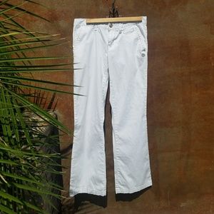 Element White Wide Leg Jeans